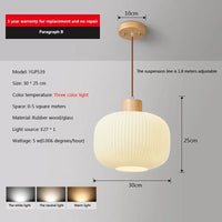 plafonnier moderne en verre style japonais pour décoration intérieure
