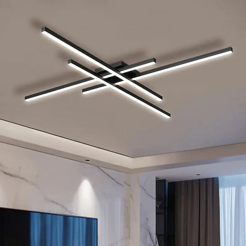 plafonnier Longue bande LED - vue 3 sur 18