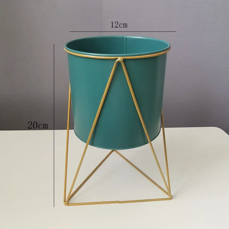 support en fer forgé pour plantes et fleurs d'intérieur élégant - vue 9 sur 18