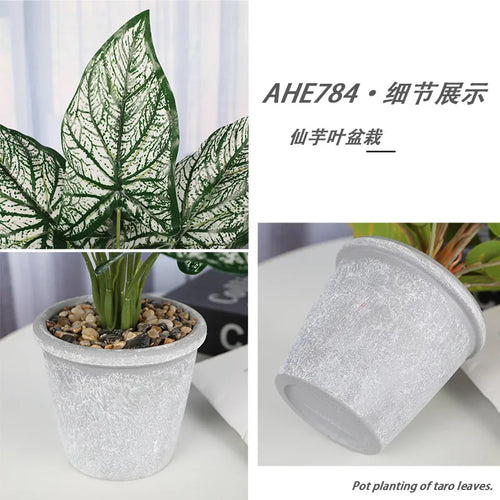 plante artificielle en pot pour décoration intérieure et fête - vue 4 sur 6
