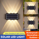 applique murale extérieure solaire étanche avec interrupteur automatique