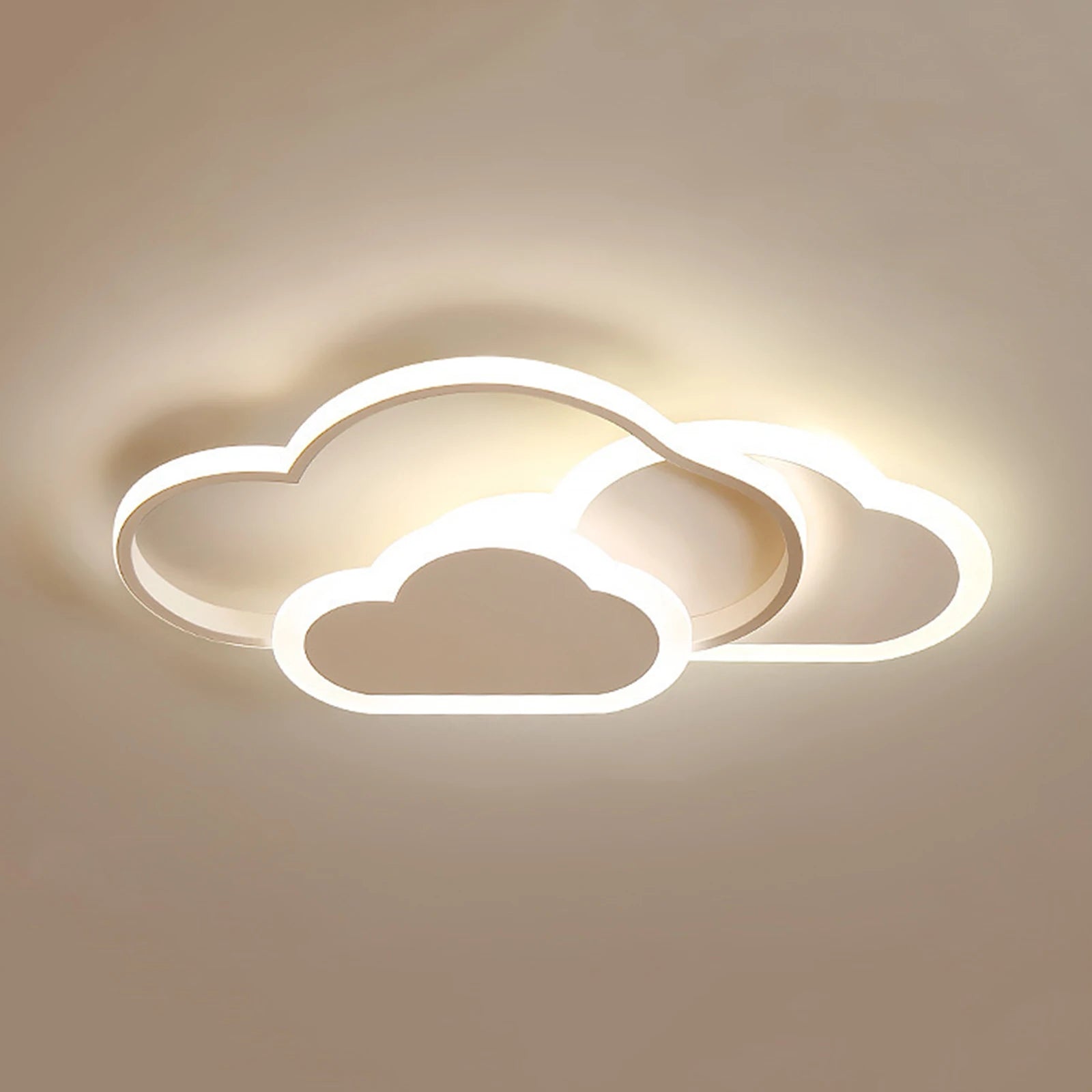 plafonnier led cloud éclairage moderne pour enfant