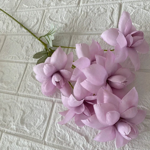 fleurs artificielles en tissu décoratives pour mariage et événements - vue 15 sur 14