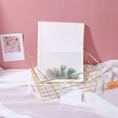 panier en fer pour rangement à la maison et salle de bain