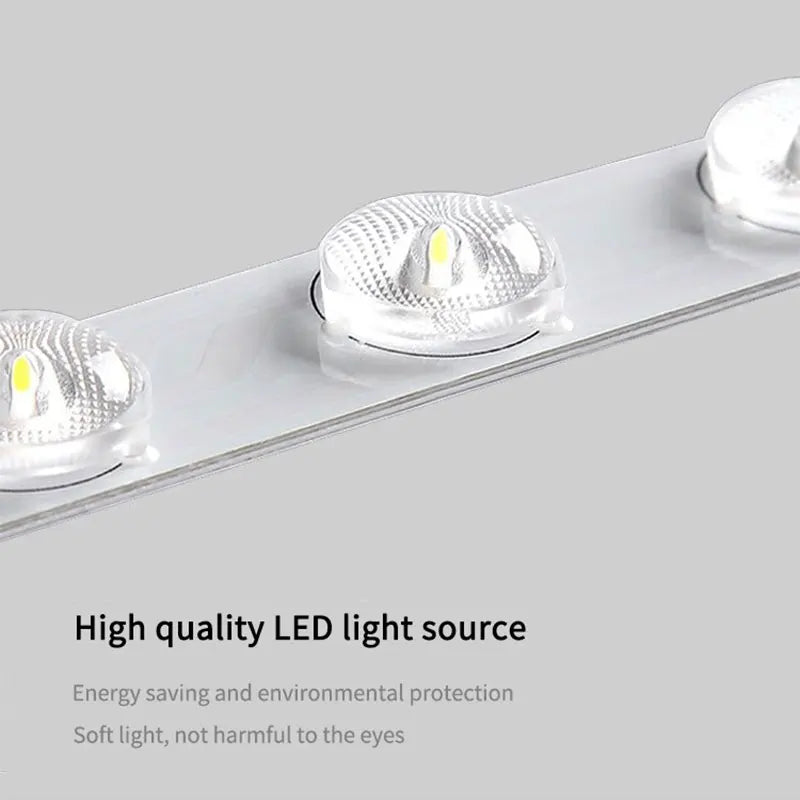 lampe de plafond led minimaliste moderne en bois carrée - vue 6 sur 9