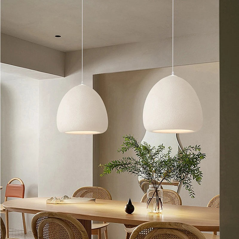 suspension nordique en résine pour décoration moderne et design - vue 3 sur 10
