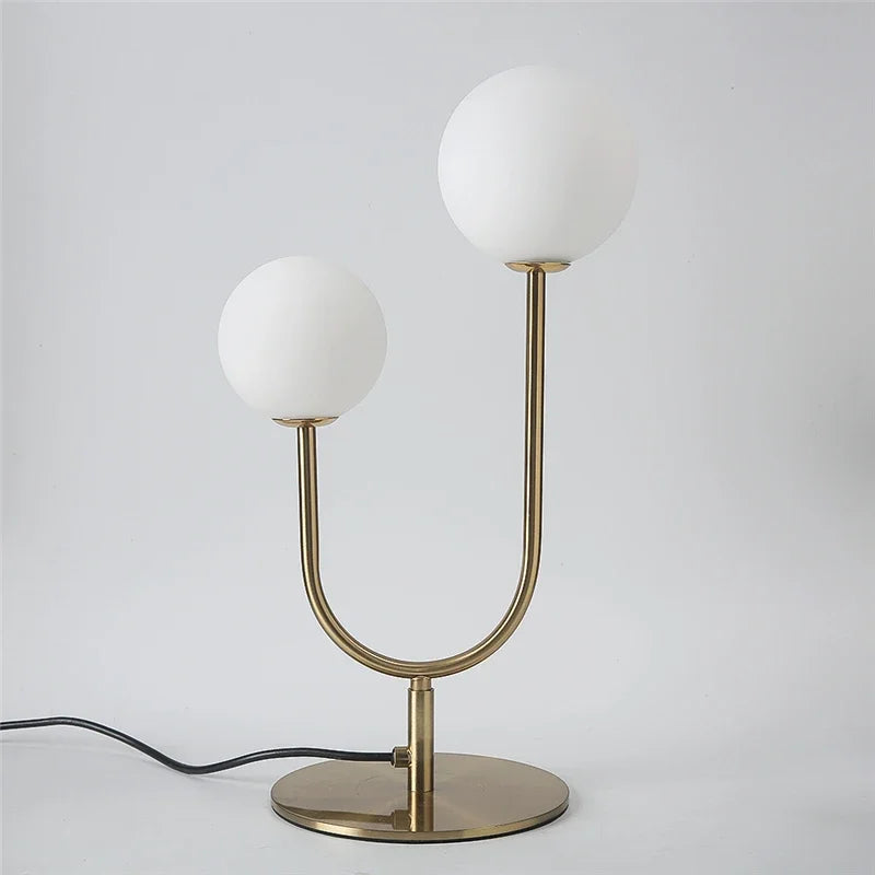 lampadaire moderne en verre style nordique pour décoration intérieure - vue 6 sur 7