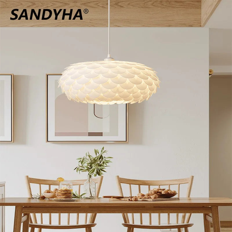 lustre sandyha en forme de poisson pour décoration maison - vue 2 sur 9