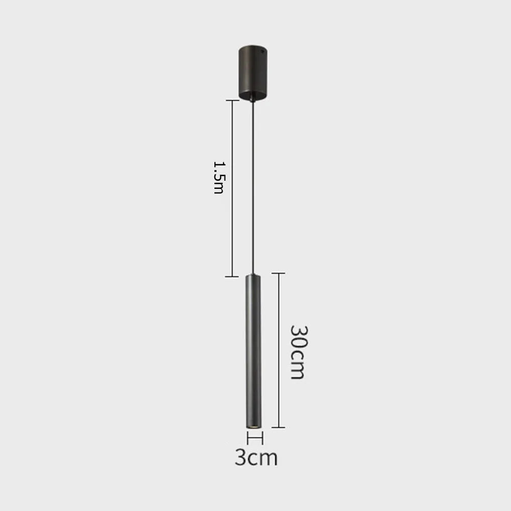 Minimalist nordic pendant light for bedroom, bedside, dining room, chandelier, decorative ceiling lighting - vue 10 sur 10