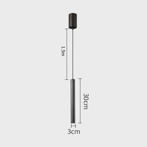Minimalist nordic pendant light for bedroom, bedside, dining room, chandelier, decorative ceiling lighting - vue 10 sur 10