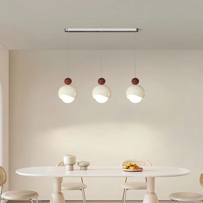 lustre à vent avec éclairage variable pour décoration moderne - vue 3 sur 8