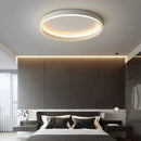 Simple round modern LED ceiling light for bedroom and living room