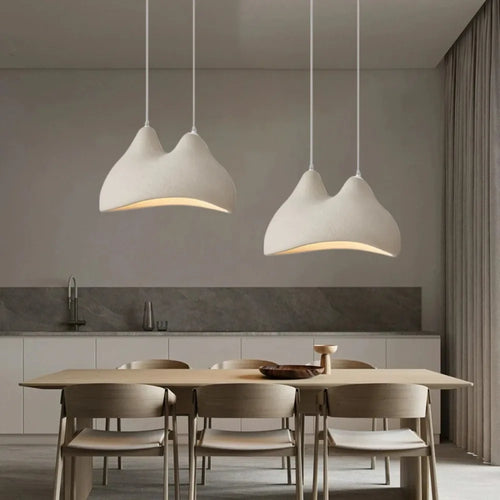 Nordic wabi sabi minimalist modern pendant light for decoration - vue 3 sur 10