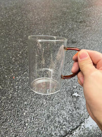 tasse en verre double paroi 300 ml