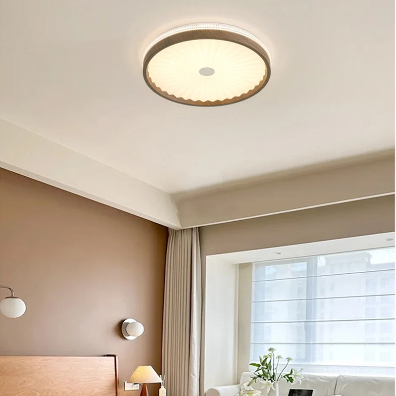 plafonnier rond en style médiéval wabi-sabi pour intérieur élégant - vue 6 sur 8