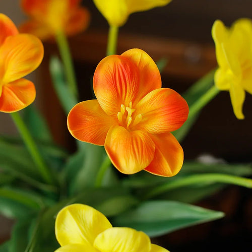fleurs de tulipe artificielles pour décoration de mariage et jardin - vue 7 sur 12