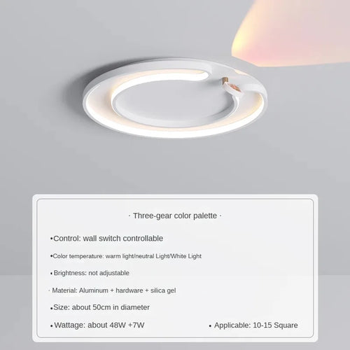 plafonnier led moderne pour une ambiance romantique et chaleureuse