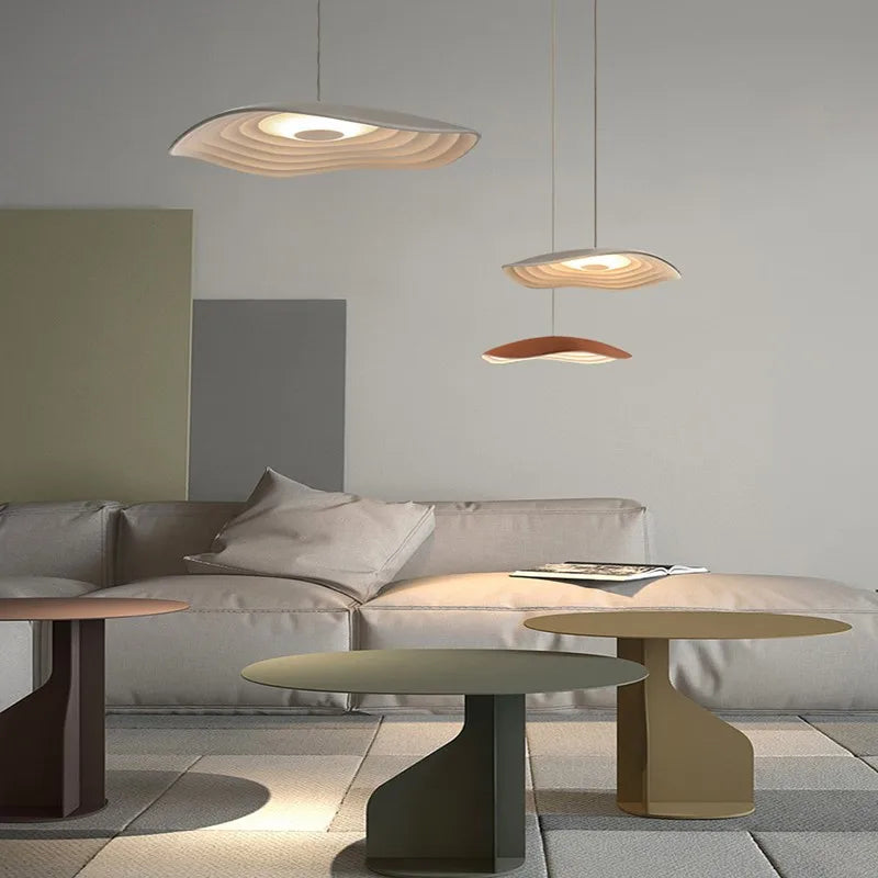 suspension en feuille de lotus pour décorations modernes - vue 6 sur 13