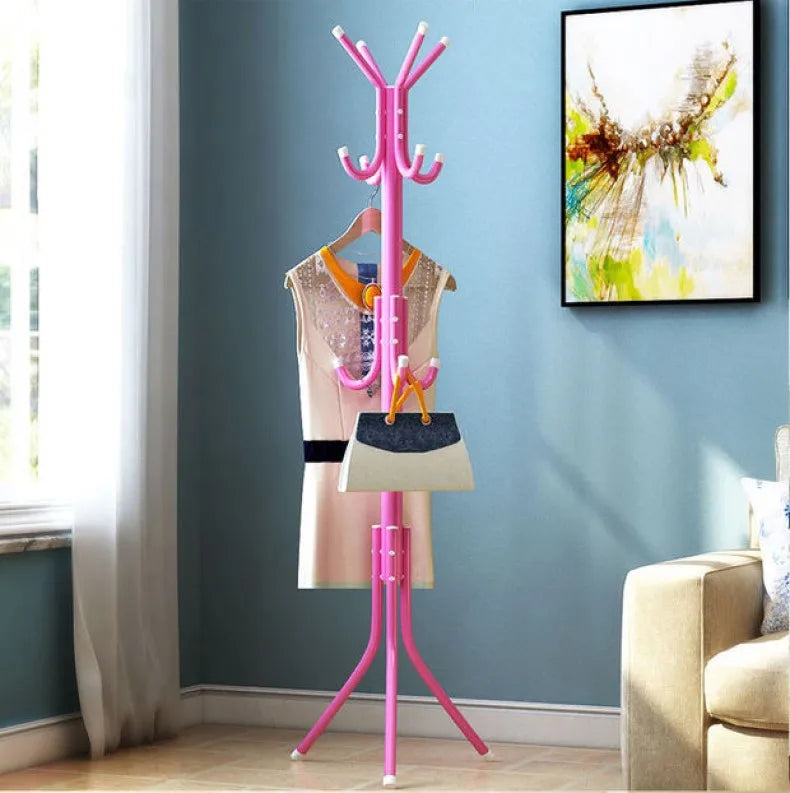 porte-manteau en métal avec 9 crochets pour organiser vos vêtements - vue 5 sur 12