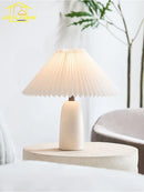 Minimalist nordic design ceramic table lamp