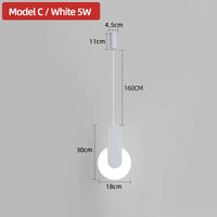 lampe de chevet nordique moderne design élégant pour intérieur décoratif