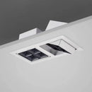 Nordic embedded Career chip bean gall spotlight, 1 head 2 head 3 head 8W/12W living room ceiling grill lamp downlight spotlight