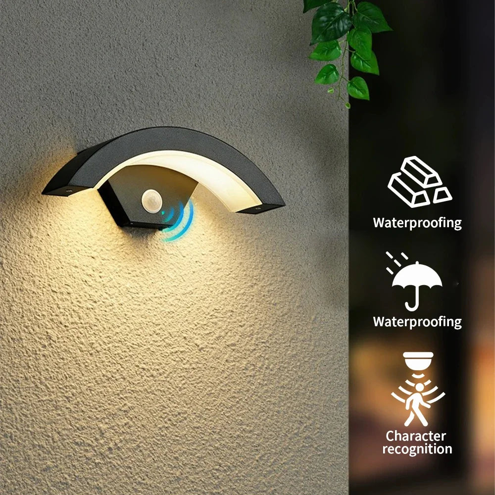 Applique murale extérieure étanche en aluminium 24W - vue 3 sur 10