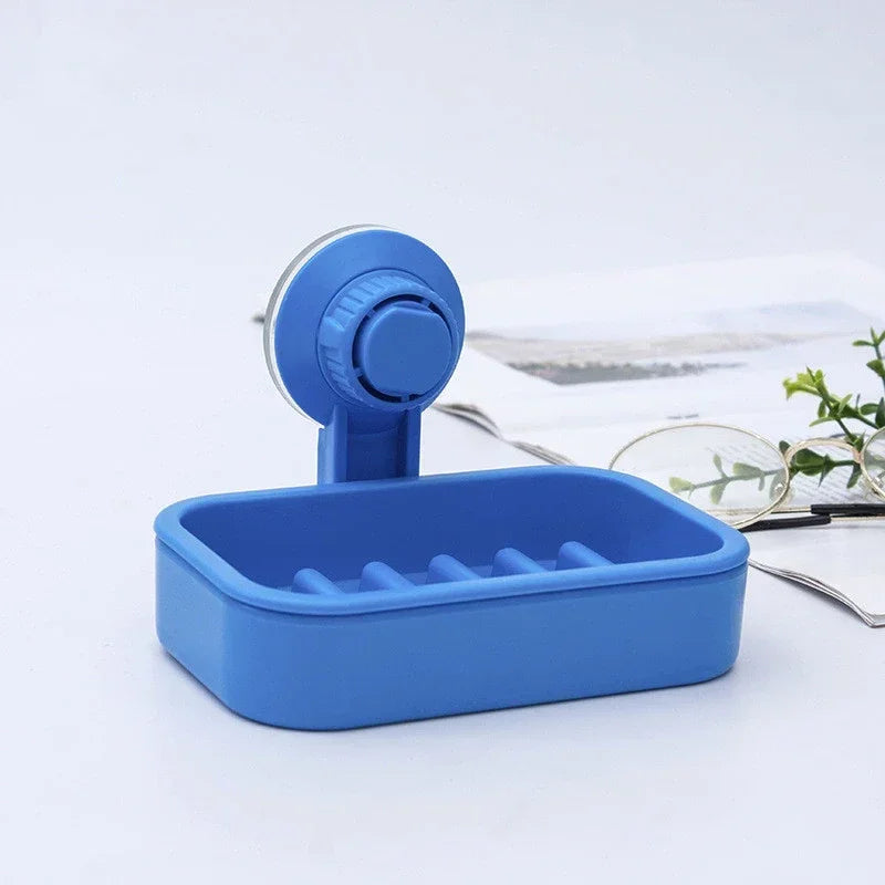 boîte à savon avec égouttoir et ventouse pour salle de bain - vue 8 sur 12