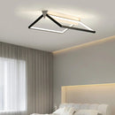 Plafonnier LED ligne lumière simple déco intérieure