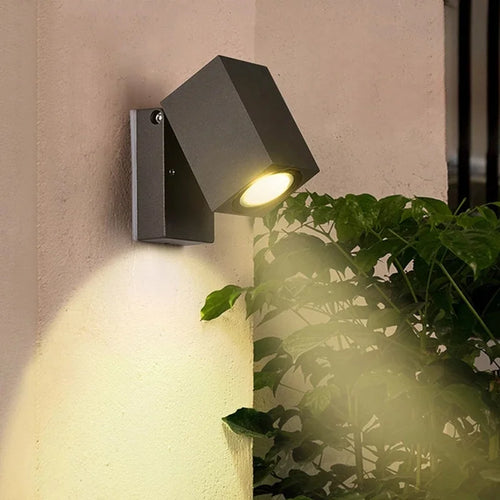 Applique murale LED 5W extérieure réglable pliante étanche IP65 - vue 5 sur 15