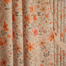 Rideau occultant floral style français pour chambre salon
