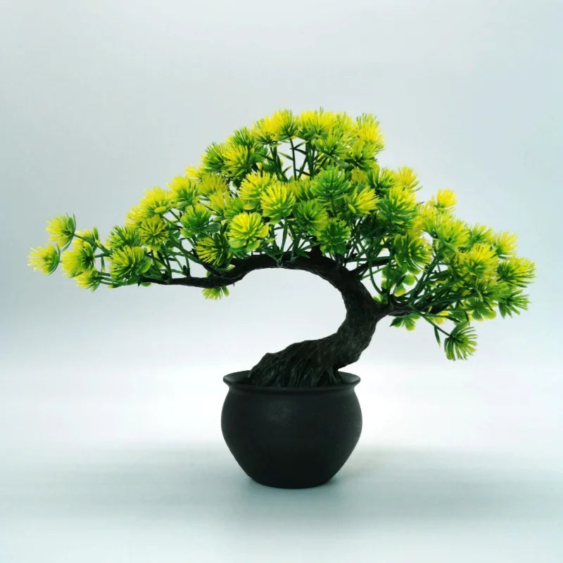 plantes artificielles bonsaï en pot décoratives pour intérieur et jardin - vue 6 sur 6