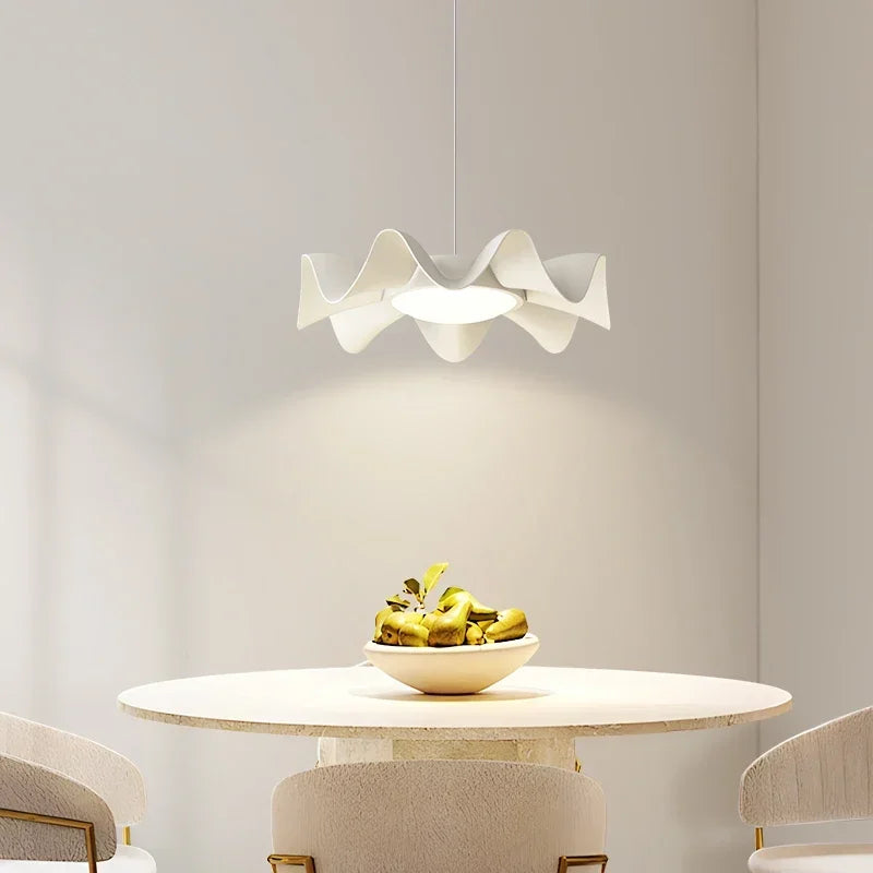 suspension à led moderne pour décoration intérieure nordique rétro - vue 6 sur 8