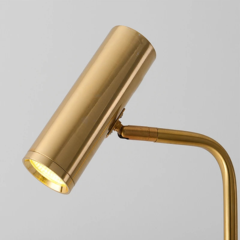 Lampadaire led spot sol minimaliste déco maison lecture - vue 7 sur 17