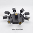 Minimalist ceramic ceiling lamp holder
