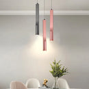 Modern minimalist aluminium chandelier for interior decoration