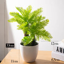 faux palmier grande plante artificielle en pot décorative