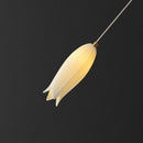 lustre en céramique tulipe pour lampe suspension led rotation duplex