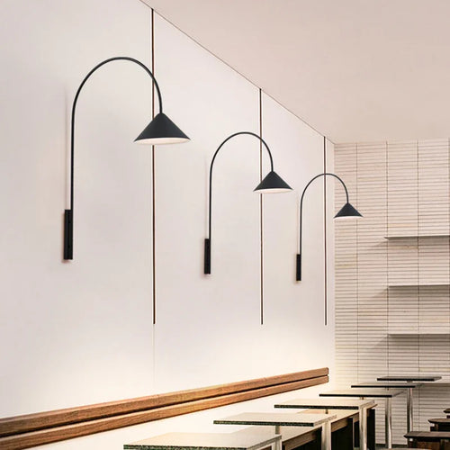 Minimalist Nordic glass wall light for modern decor - vue 5 sur 10