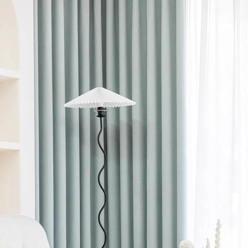 Rideau occultant style minimaliste plissé pour salon chambre - vue 5 sur 16