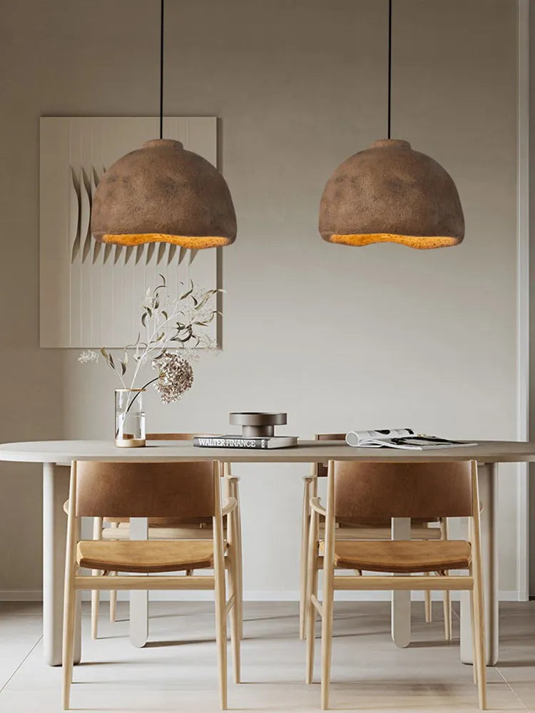 Lustre Wabi-sabi nordique simple moderne - vue 2 sur 16