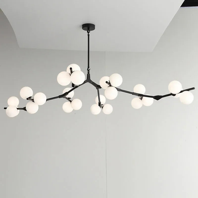 lustre moderne en verre design pour votre décoration intérieure - vue 4 sur 9