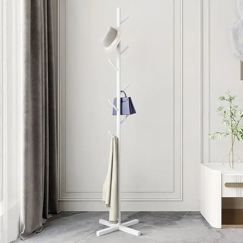 Metal Standing Holder for Purse, Tree with Light, Luxury Rock Plate Base, Marble Scarf and Bag Rack, Minimalist Stand - vue 3 sur 22