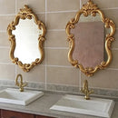 autocollants muraux décoratifs pour miroirs irréguliers à coller