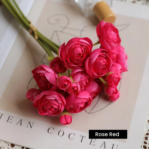 bouquet de fleurs artificielles pour mariage et décoration - vue 9 sur 10