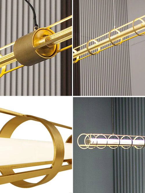 Modern PVC pendant light for elegant and minimalist interior décor - vue 6 sur 14