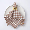Serviette de table coton vichy carreaux linge de cuisine