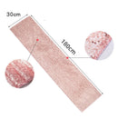 Chemin de table paillettes doré argenté rose décoration