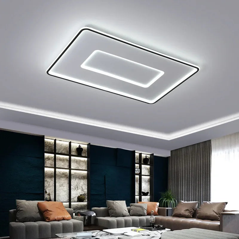 plafonnier led moderne pour décoration d'intérieur élégante - vue 6 sur 24