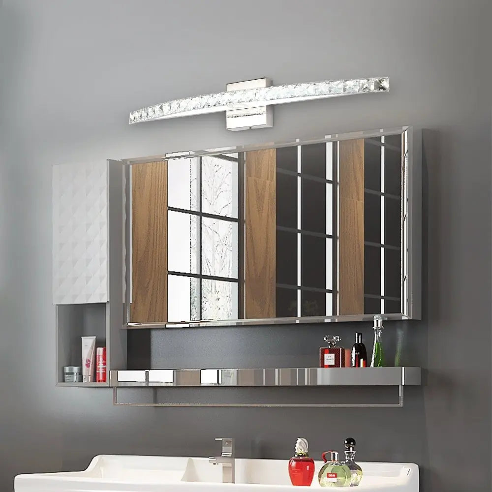 10W 15W 18W L44cm L54cm L70cm miroir avant lumière intérieure applique étanche salle de bain miroir avant lumière chambre vanité éclairage - vue 4 sur 7